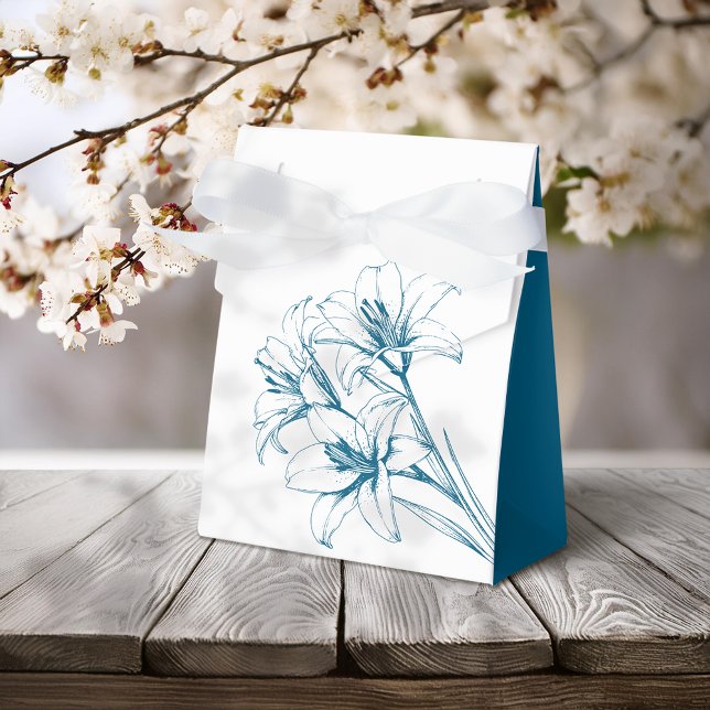 Caja Para Regalos Boda de esquema de Lily Azul (Subido por el creador)