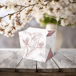 Caja Para Regalos Boda de esquema de Lily Rosa