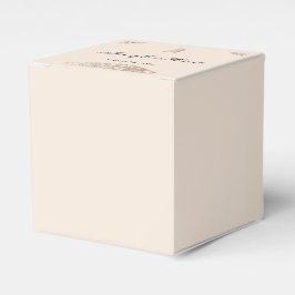 Caja Para Regalos Boda de filigrana de oro de Victoria