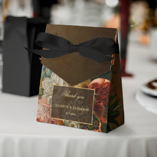 Caja Para Regalos Boda de Flor de Arte Fino Elegante