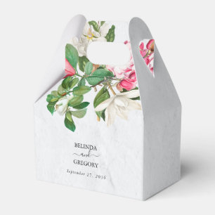 Caja Para Regalos Boda de flores de acuarela de Magnolia