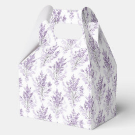 Caja Para Regalos Boda de flores de lavanda bonitas