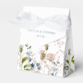 Caja Para Regalos Boda de flores silvestres