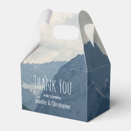 Caja Para Regalos Boda de fotografía de la naturaleza de las montaña