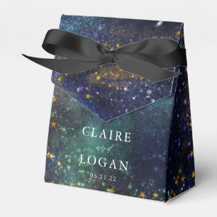 Caja Para Regalos Boda de Galaxia Celeste Noche Starry