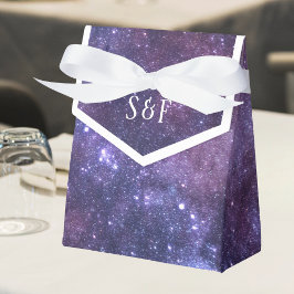 Caja Para Regalos Boda de galaxia universal en el espacio ultraterre