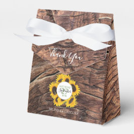 Caja Para Regalos Boda de girasol ruso