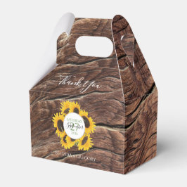 Caja Para Regalos Boda de girasol ruso