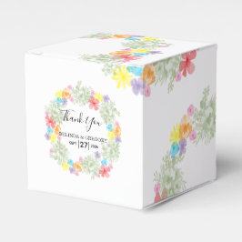 Caja Para Regalos Boda de guirnaldas florales rusas