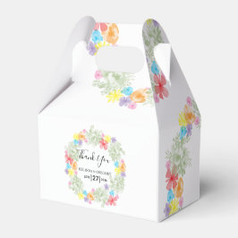 Caja Para Regalos Boda de guirnaldas florales rusas