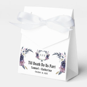 Caja Para Regalos Boda de Halloween hasta la muerte nos hace parte