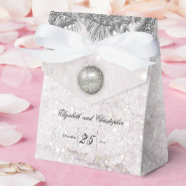 Caja Para Regalos Boda de Invierno Mágica de navidades