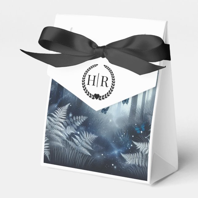 Caja Para Regalos Boda de las Alas Mágicas y de la Luna (Front Side)