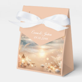 Caja Para Regalos Boda de los sueños de sol y espuma costera