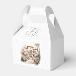 Caja Para Regalos Boda de lujo de Old Money European Villa-Inspired
