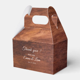 Caja Para Regalos Boda de madera rústica de granero