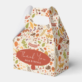 Caja Para Regalos Boda de otoño de flores rusticas secas y bohemias