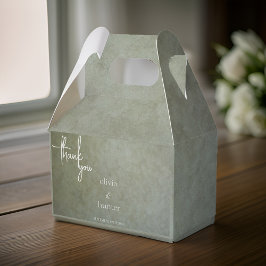 Caja Para Regalos Boda de pintura Ante de la Falso sabio de oro cont