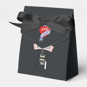 Caja Para Regalos Boda de Rock and Roll