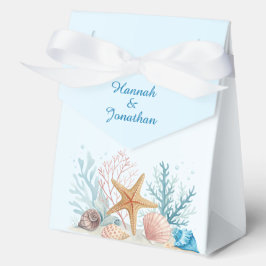 Caja Para Regalos Boda de Romance Costero Etéreo