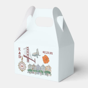 Caja Para Regalos Boda de San Francisco