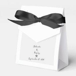 Caja Para Regalos Boda de tipografía escrita a mano de escritura min