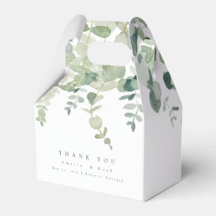 Caja Para Regalos Boda de vegetación acuática