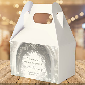 Caja Para Regalos Boda del Arco Botánico Romántico Boho
