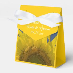 Caja Para Regalos Boda del ascenso del girasol