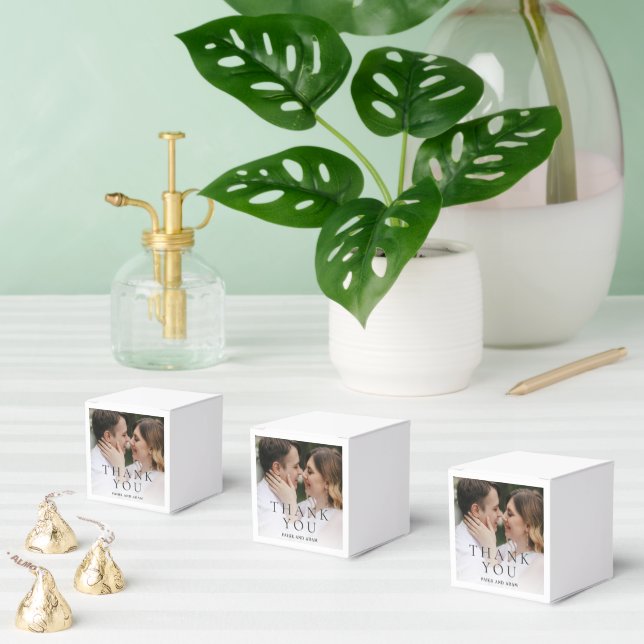 Caja Para Regalos Boda Editorial de Fotos Moderna (Múltiple)