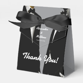 Caja Para Regalos Boda elegante y moderno de los homosexuales