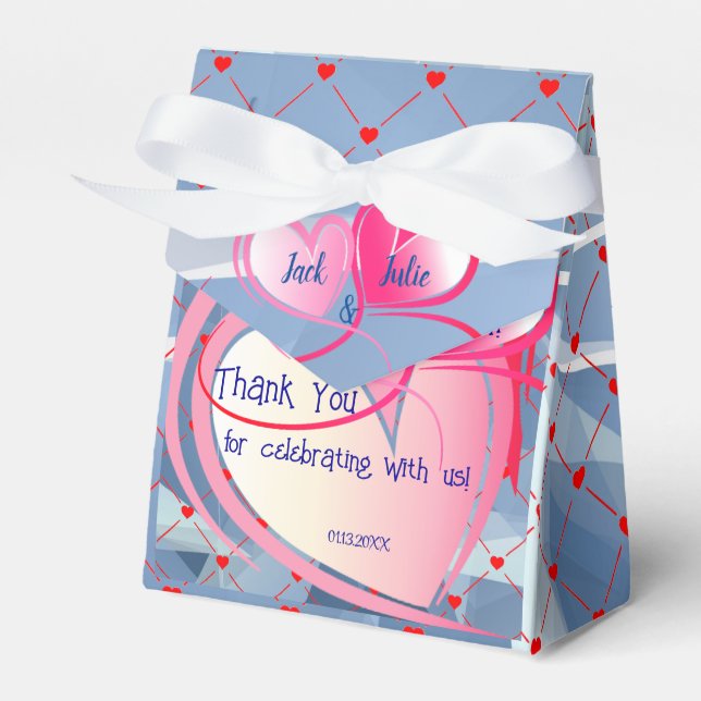 Caja Para Regalos Boda, Empresa, Jubilación, Cumpleaños (Front Side)