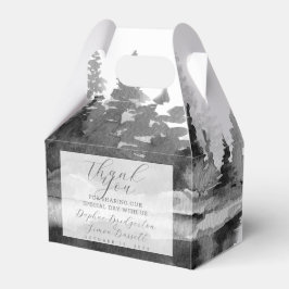 Caja Para Regalos Boda en la Montaña Brumosa