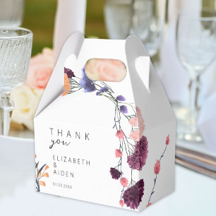 Caja Para Regalos Boda floral Box Geschenkschachtel
