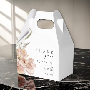 Caja Para Regalos Boda floral Box Geschenkschachtel