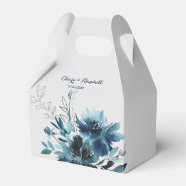 Caja Para Regalos Boda floral de acuarela clásica