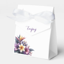 Caja Para Regalos Boda floral tropical