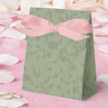 Boda floral verde salvia