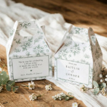 Boda Floral Victoriana Francés Verde Salvia Vintag