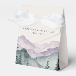 Caja Para Regalos Boda forestal de montaña Misty