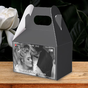 Caja Para Regalos Boda fotográfico de cámara de vídeo