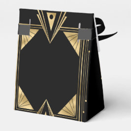 Caja Para Regalos Boda Gatsby de arte elegante
