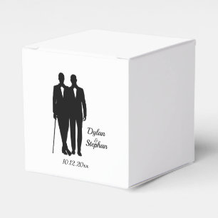 Caja Para Regalos Boda gay crece con nombres y fecha