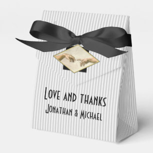 Caja Para Regalos Boda gay de arte clásico