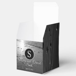 Caja Para Regalos Boda Glassy Sand Grayscale