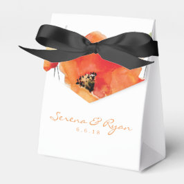 Caja Para Regalos Boda Golden Poppy de verano