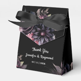 Caja Para Regalos Boda gótico de Black Florals