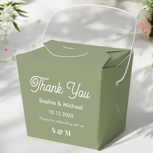 Caja Para Regalos Boda Green Bride Groom (Subido por el creador)