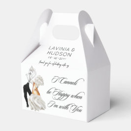 Caja Para Regalos Boda Italiana Divertida Cannoli