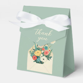 Caja Para Regalos Boda Jardín Botánico de Flores Silvestres